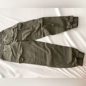 Dark Olive Green Joggers